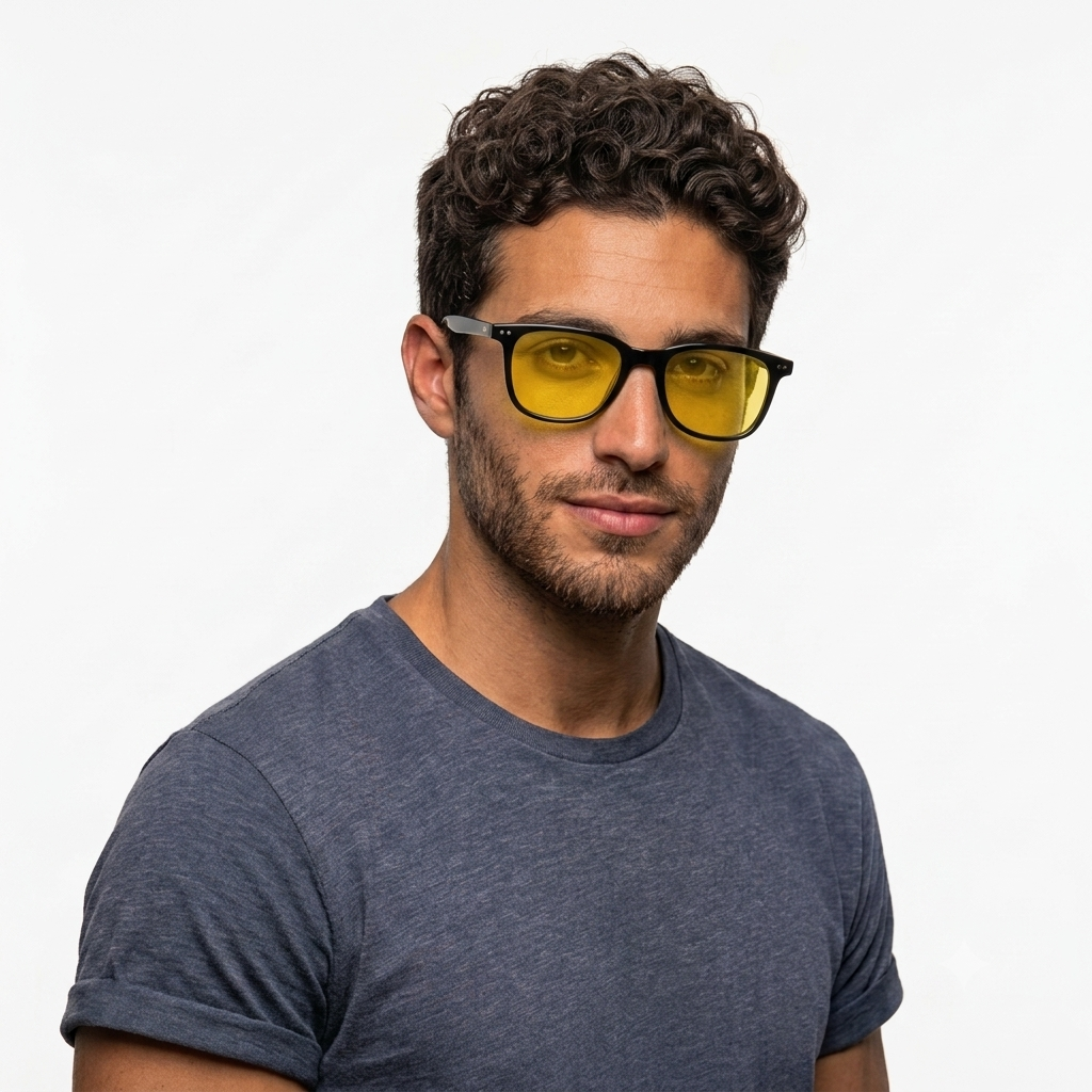 משקפי בלו לייט ריבוע קלאסי